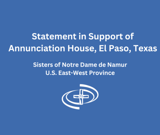 Statement of Support of Annunciation House El Paso Texas Header 1