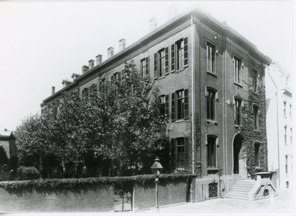 1856 photo of 1867 AcademyOfNotreDameWestRittenhouseSquareS