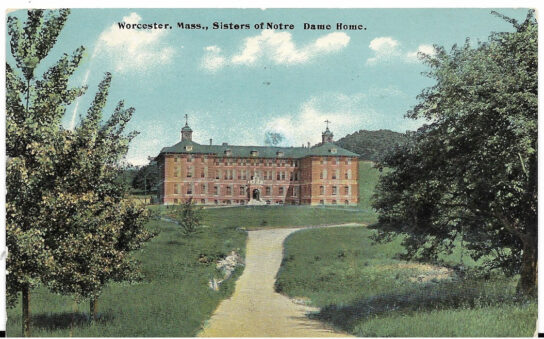 1899 Swan Farm purchased 1899 and Notre Dame du Laccompleted 1906 (this photo)