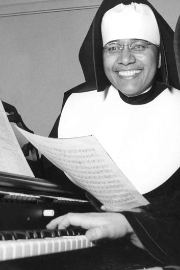 Sister Martin de Porres Coleman at a concert in Salinas, Calif.
