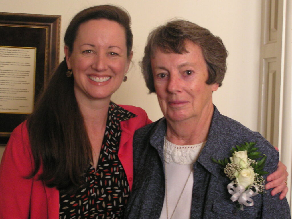 Barbara Hanagan at her Jubilee in 2005.