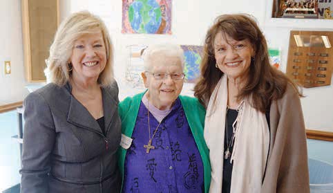 Sister Janet at the 65th anniversary celebration for St. Camillus Parish, where she taught second grade in 1954