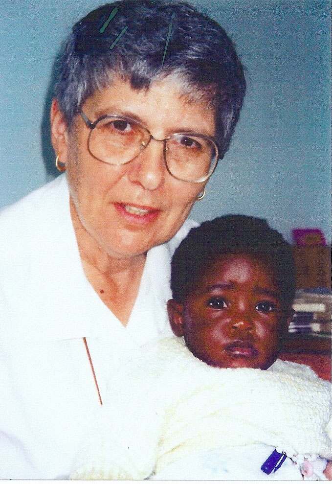 Sister Michelle with baby Eurita