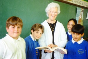Sister Alberta at Mt. Carmel School