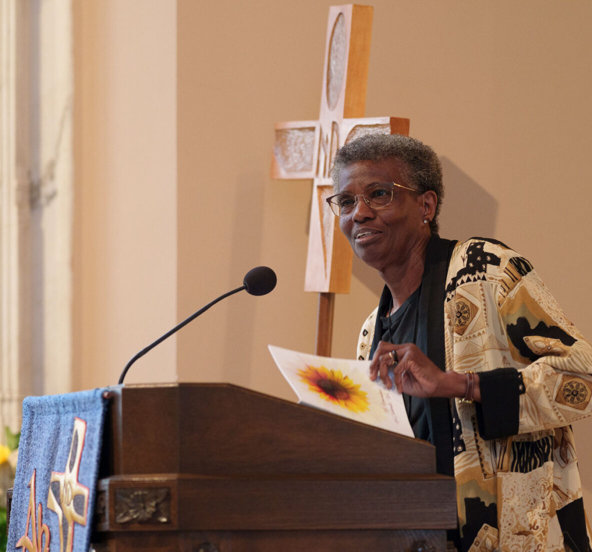 Sister Patty Chappell Speech just society hero