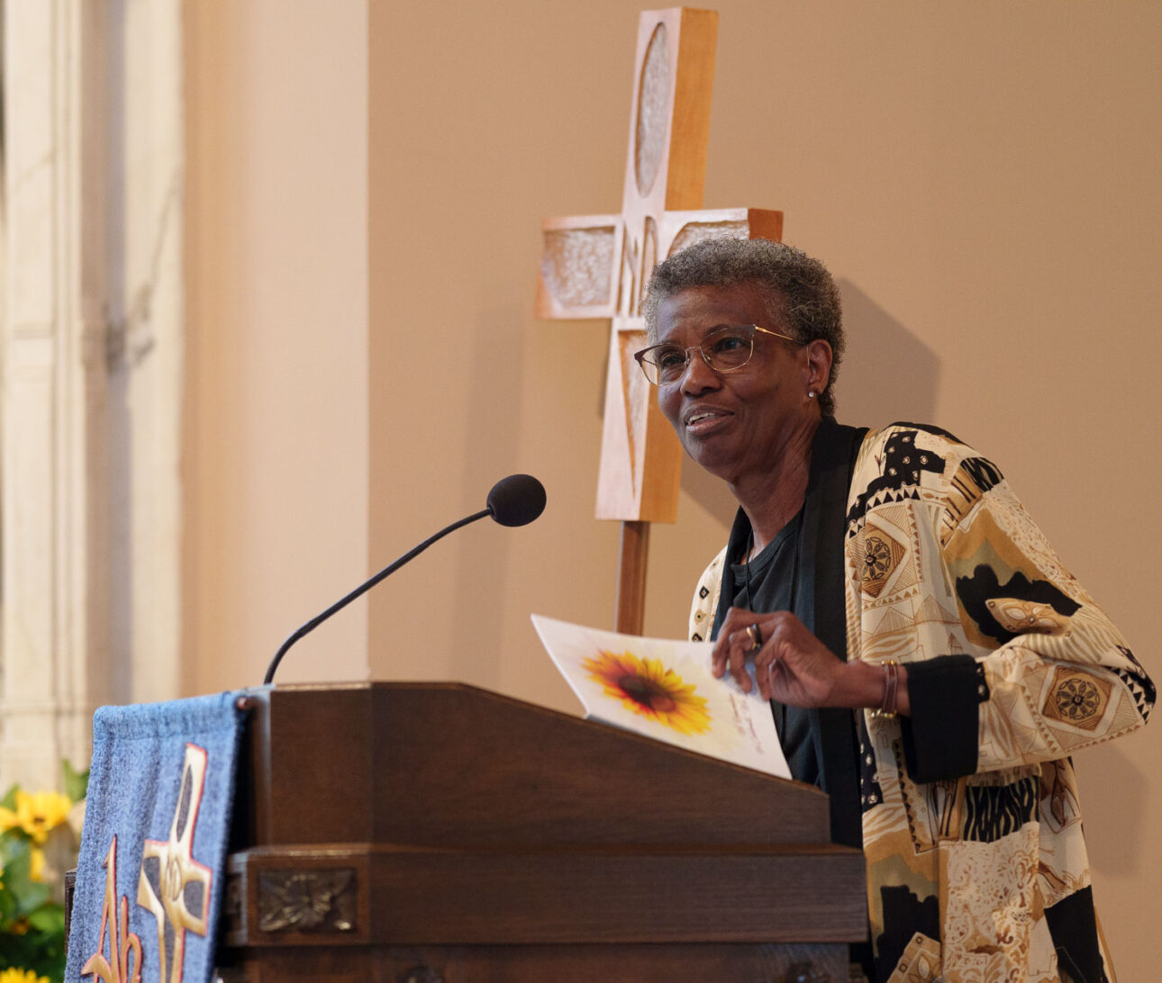 Sister Patty Chappell Speech just society hero
