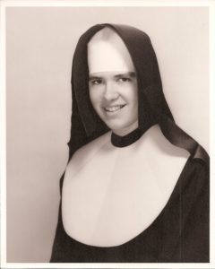 Barbara as a young Sister.
