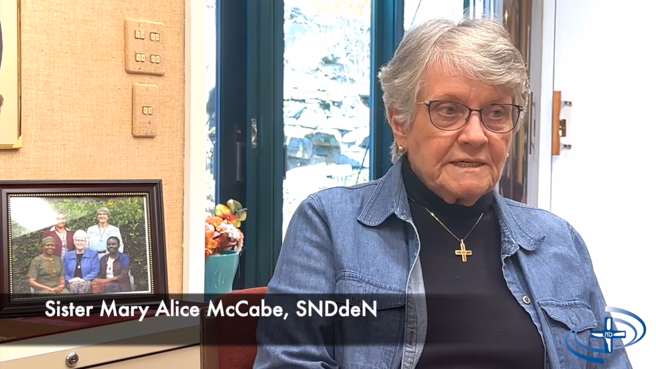 video Sister Mary Alice McCabe
