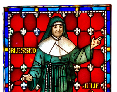 1804 Saint Julie Stained Glass
