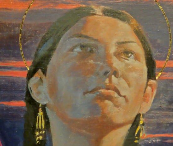Saint Kateri face
