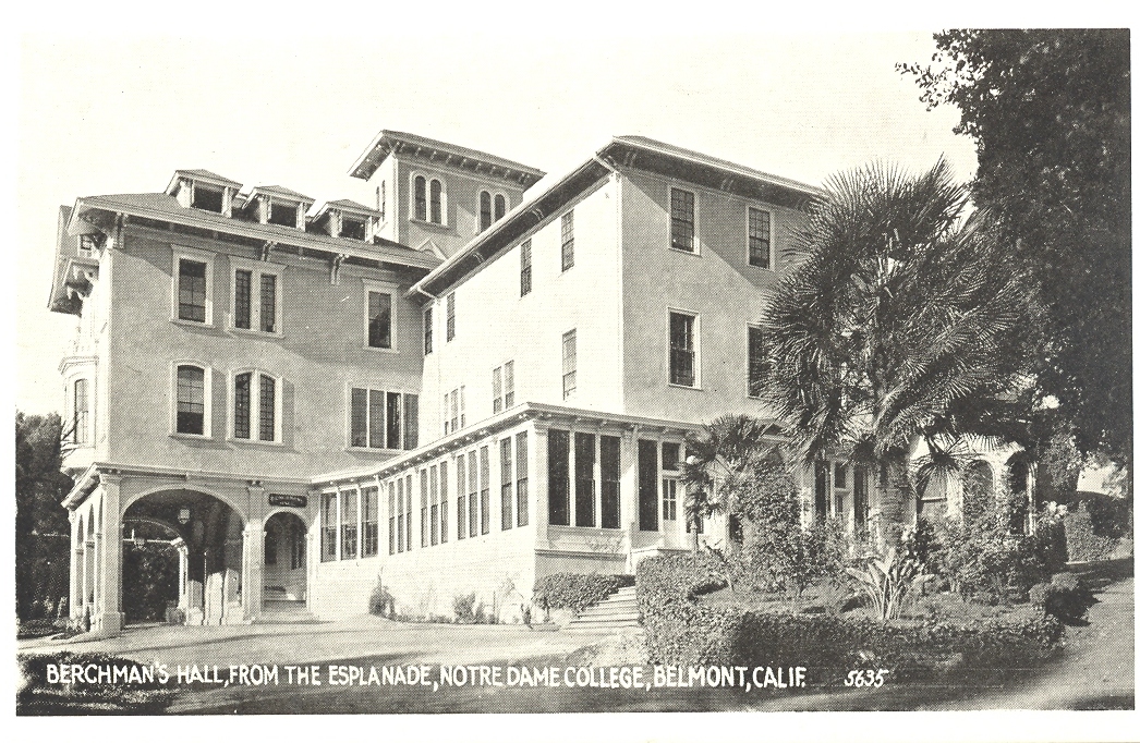 1953 Berchmans Hall from Esplanade