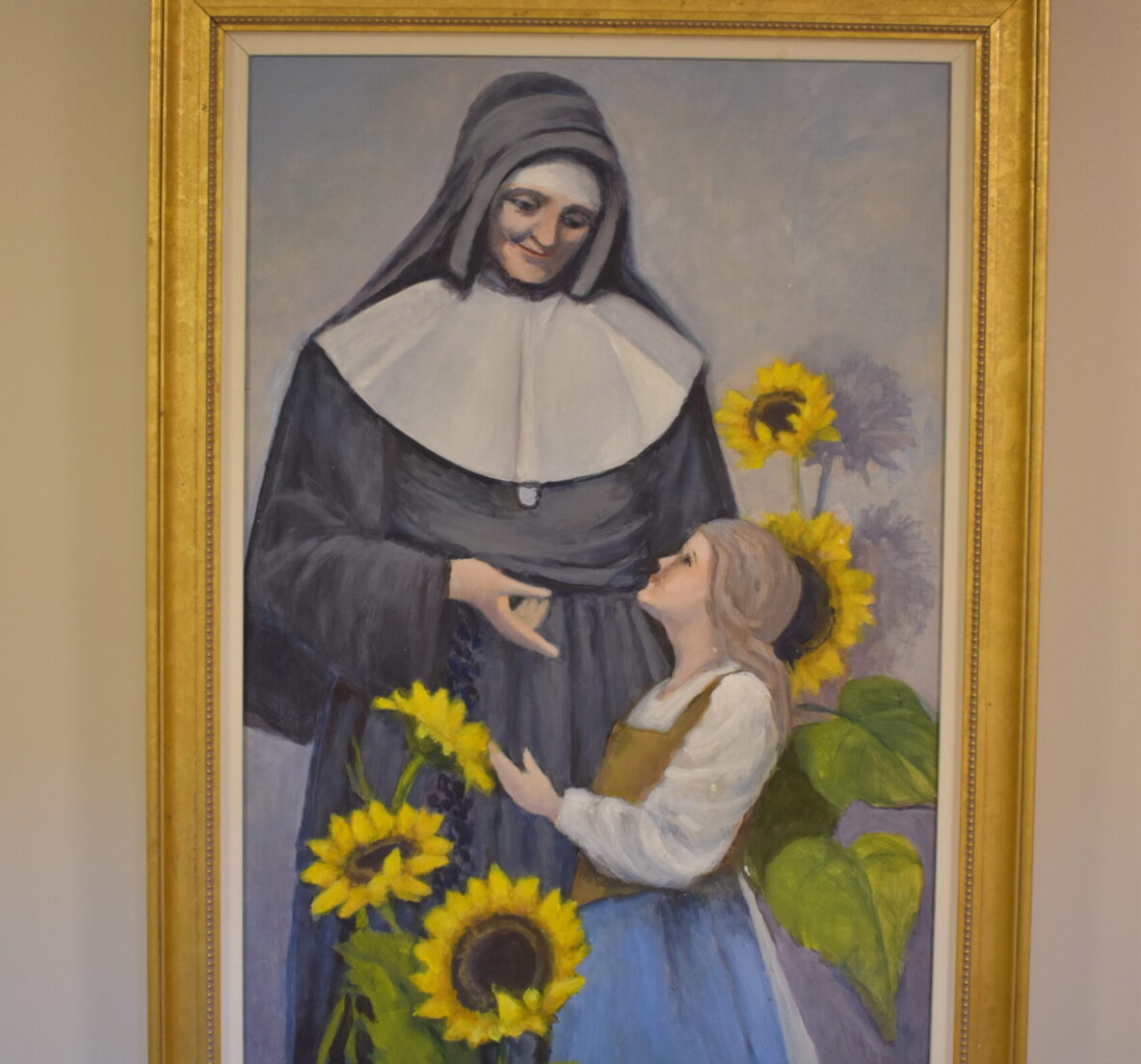 Sister Julie portrait Worcester By Sr. Eileen Gillen