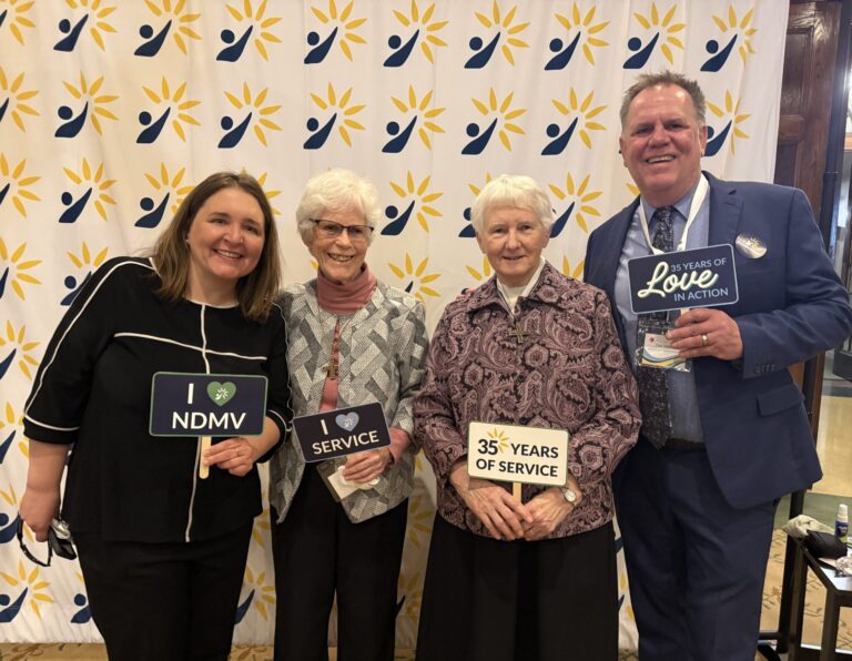 Liz Hughes, Sr. Sissy Corr, Sr. Marie Prefontaine, Ted Miles Liz Hughes, Sr. Sissy Corr, Sr. Marie Prefontaine, Ted Miles