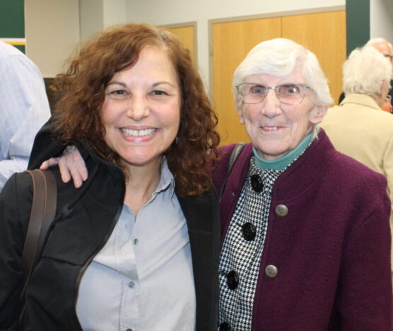 NDA alumna Andrea Salvidio Brewster '85 w Sister Ann Morrison