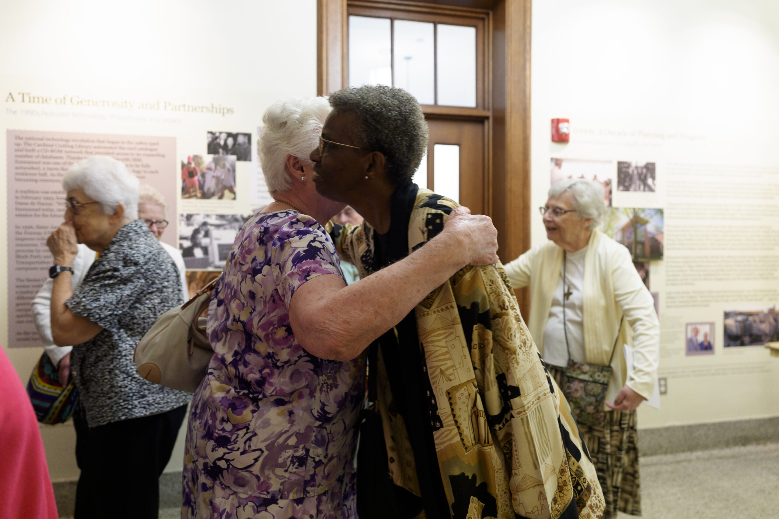 Embrace - SIster Patty Chappell and Ellen Foley