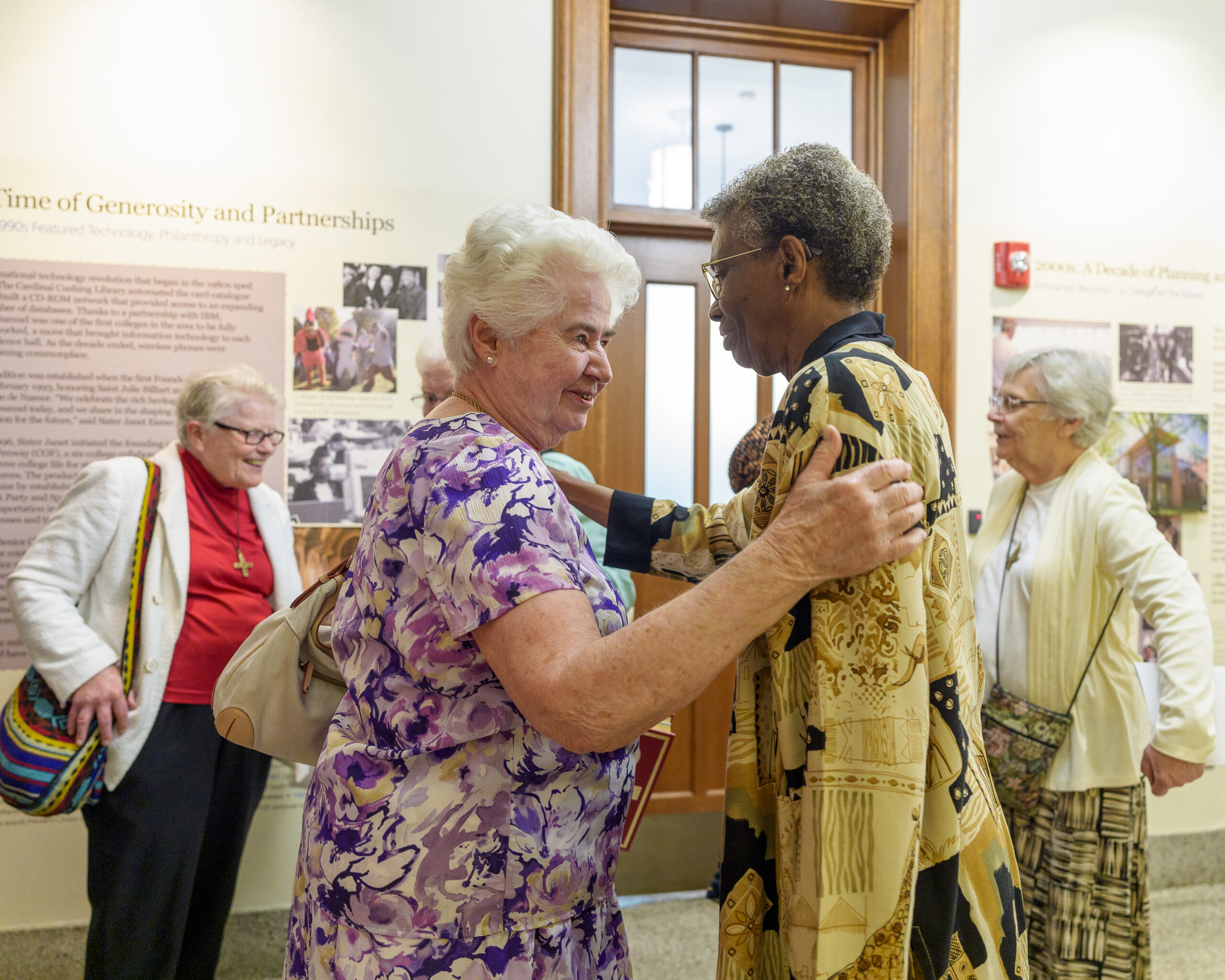 Sister Barbara Metz and Sister Patricia Chappell