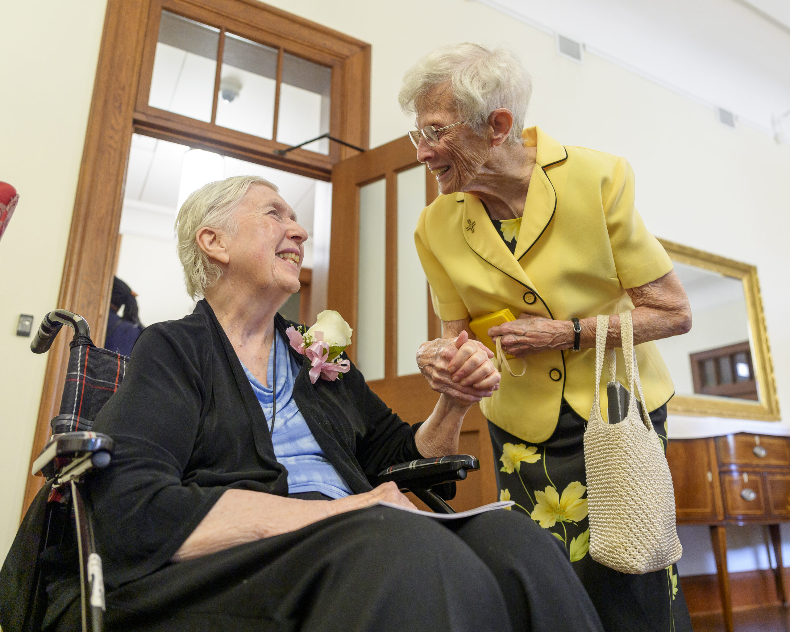 Sister Ellen Glavin and Jane McAndrews