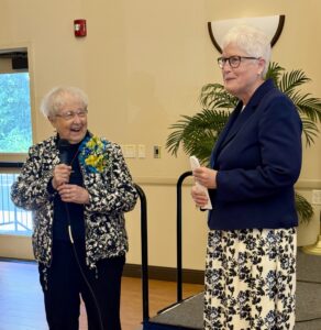 Jubilarian Sr Maureen Toomey and sr Mary Johnson Windsor Jubilee 2026 2