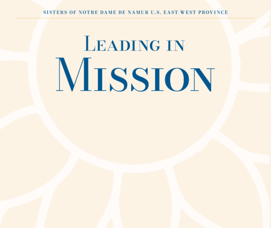 Leading in Mission, the title front page of booklet