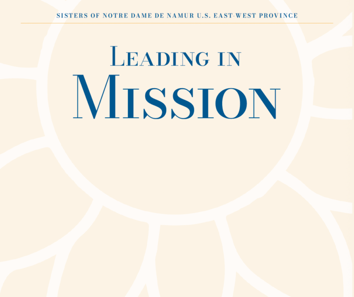 Leading in Mission, the title front page of booklet