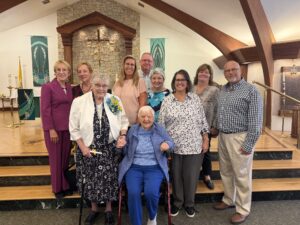 jubilarian Claire Pierz and family Windsor Jubilee 2026