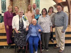 jubilarian Claire Pierz and family Windsor Jubilee 2026